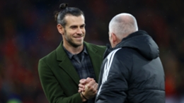 Gareth Bale was in attendance at Cardiff City Stadium to say goodbye to Wales fans