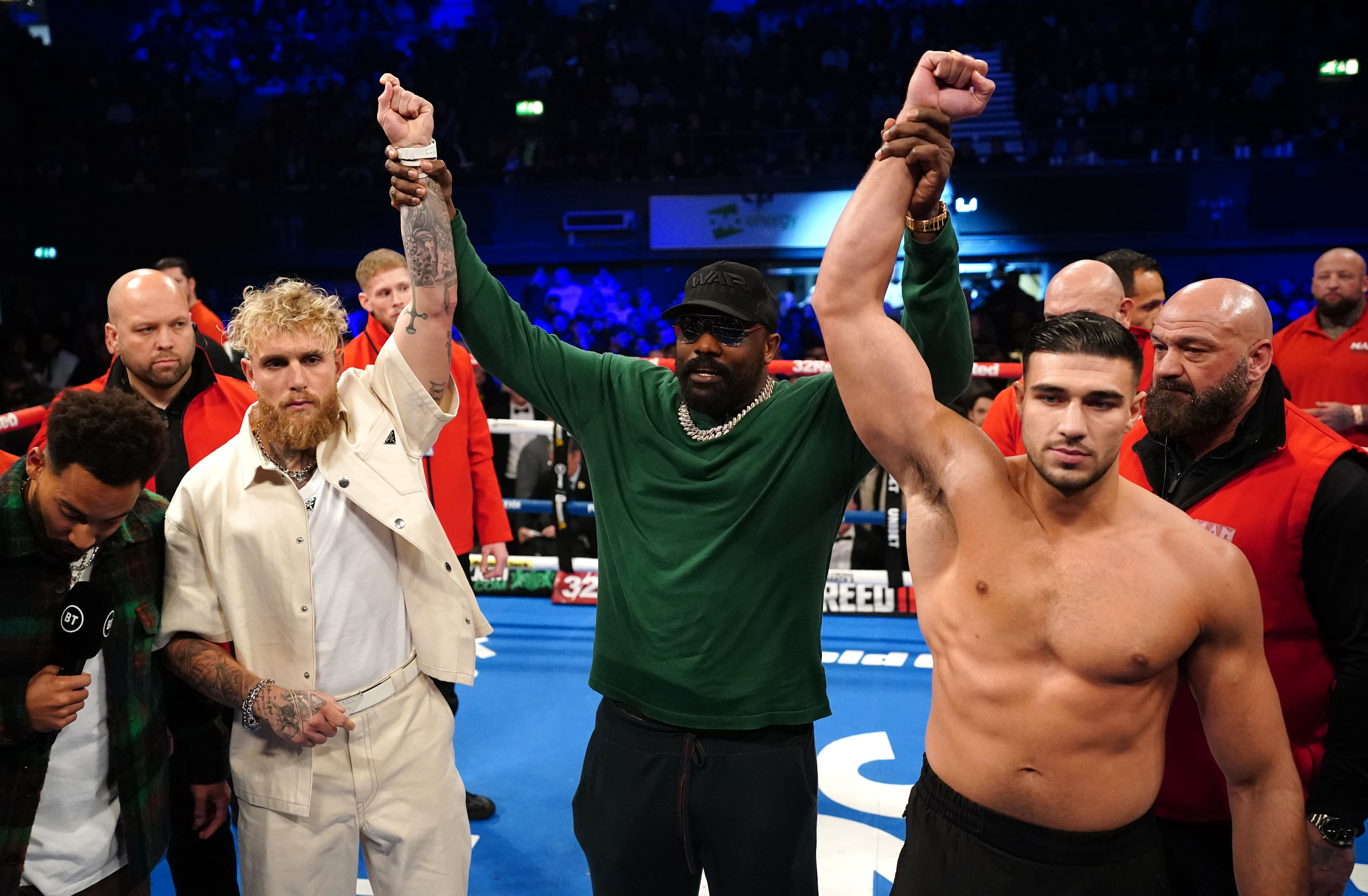 Jake Paul and Tommy Fury
