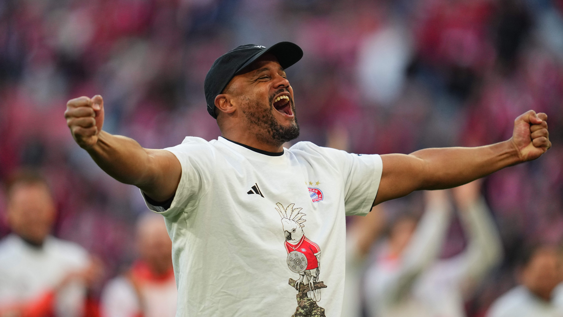 Kompany sets sights on the treble after wrapping up Bundesliga title