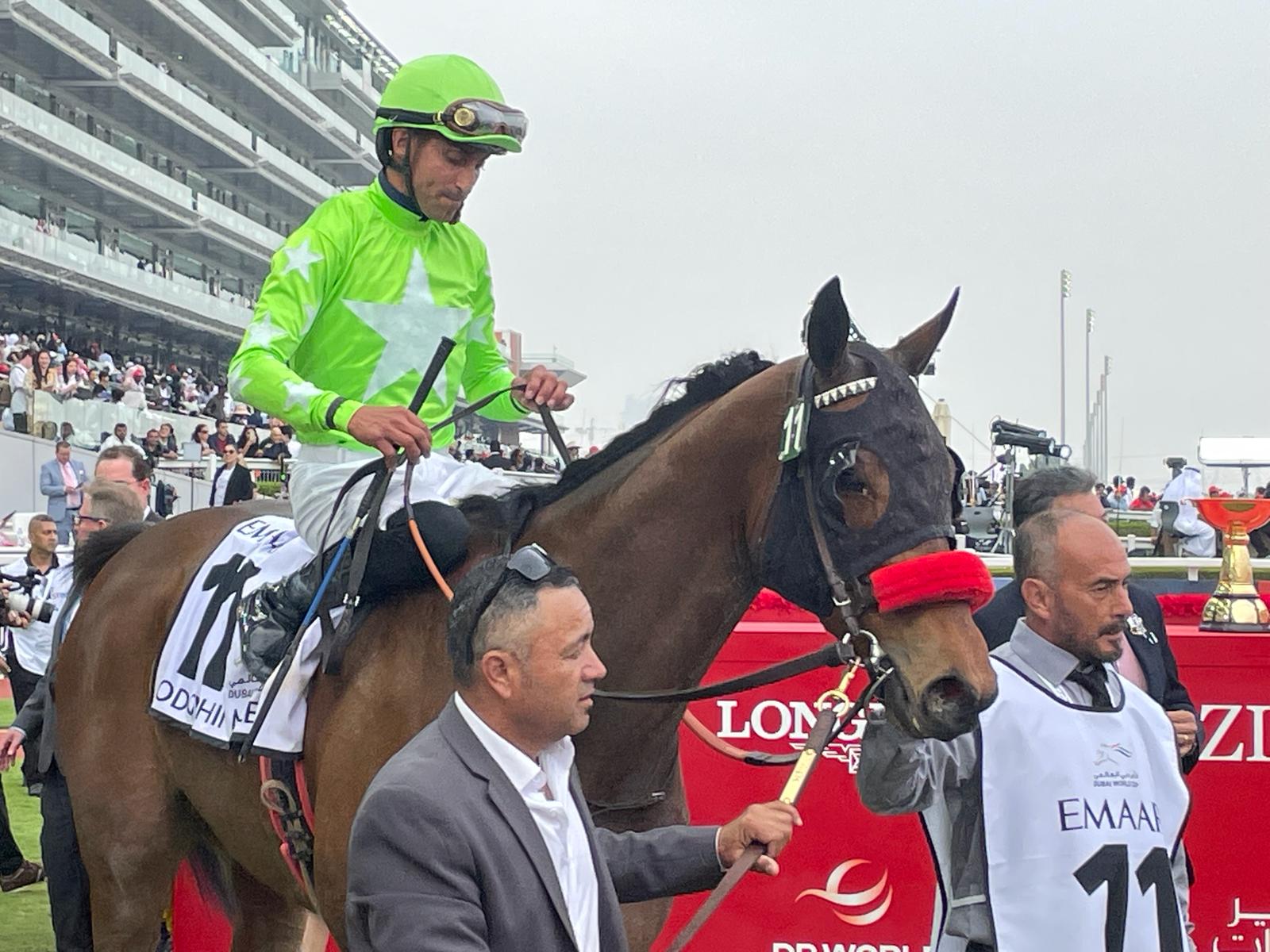 Two Rivers Over won the Godolphin Mile