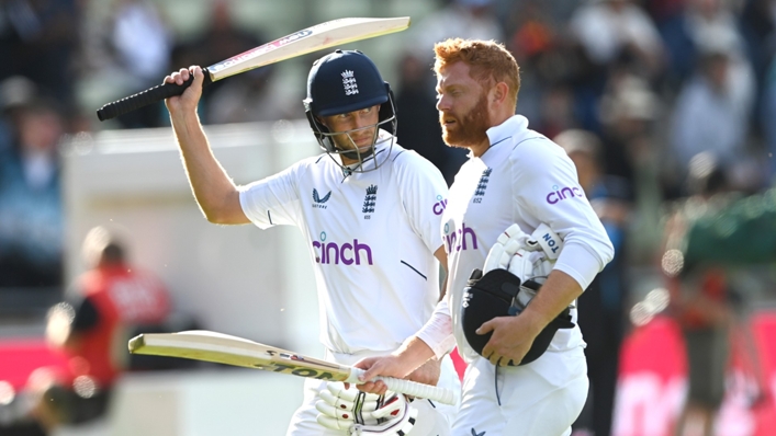 Joe Root and Jonny Bairstow have put England in position to pull off a record chase