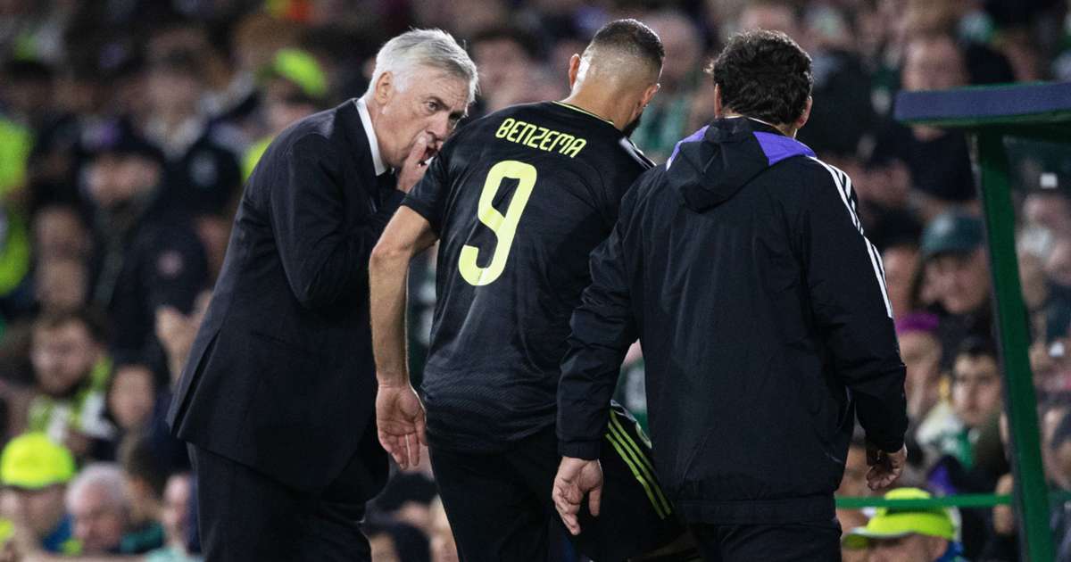 Benzema injury 'doesn't seem serious', says Ancelotti