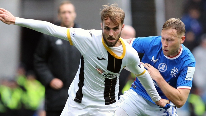 Andrew Shinnie (left) has signed a new deal with Livingston (Robert Perry/PA)