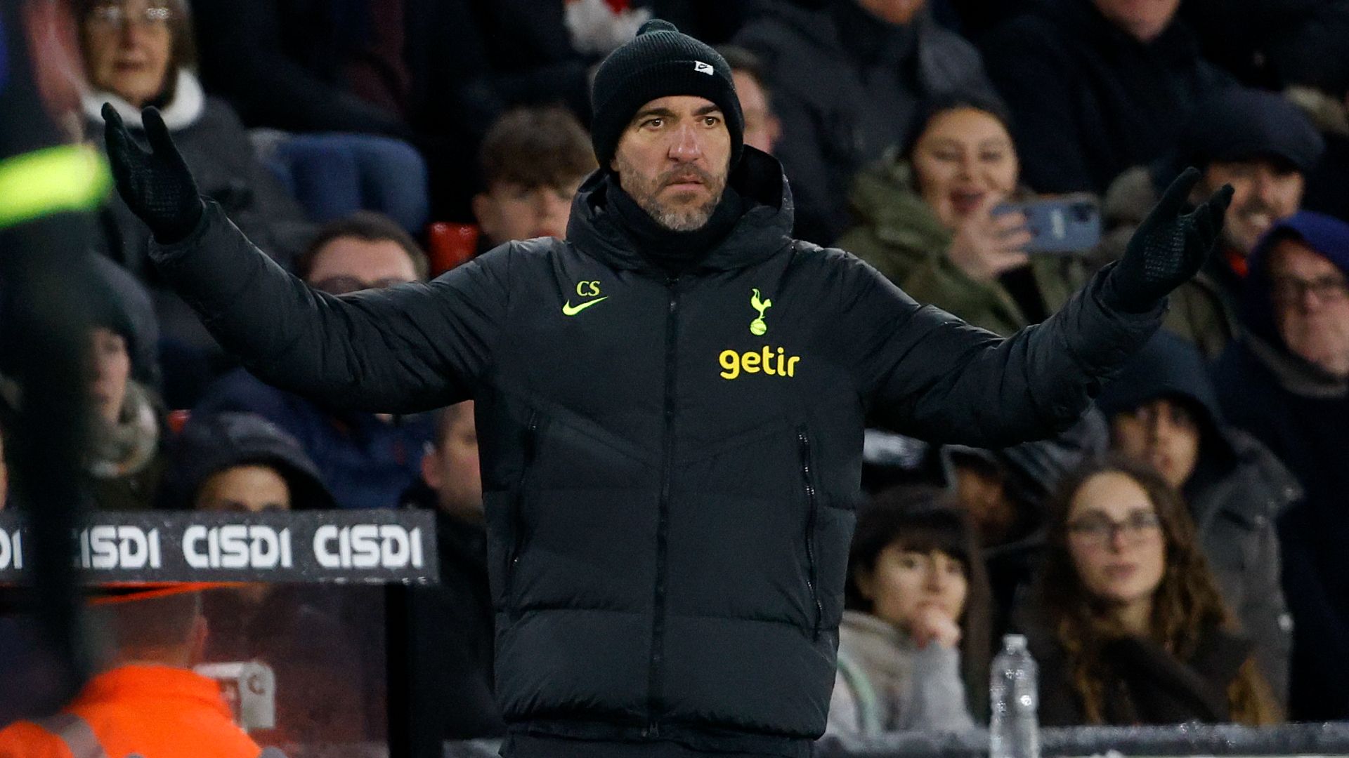 Cristian Stellini is in charge of Spurs until the end of the season