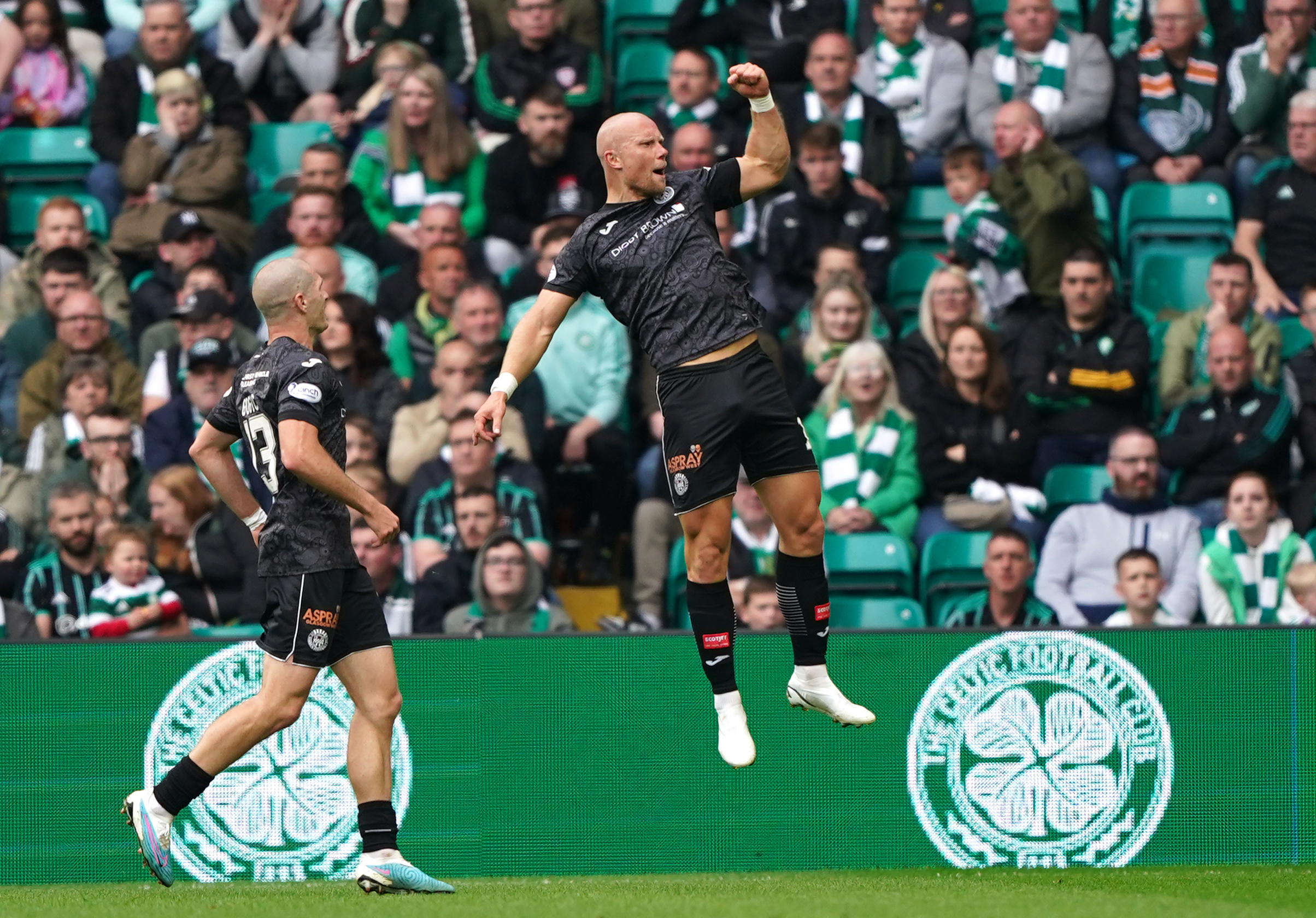 Curtis Main scored twice for St Mirren