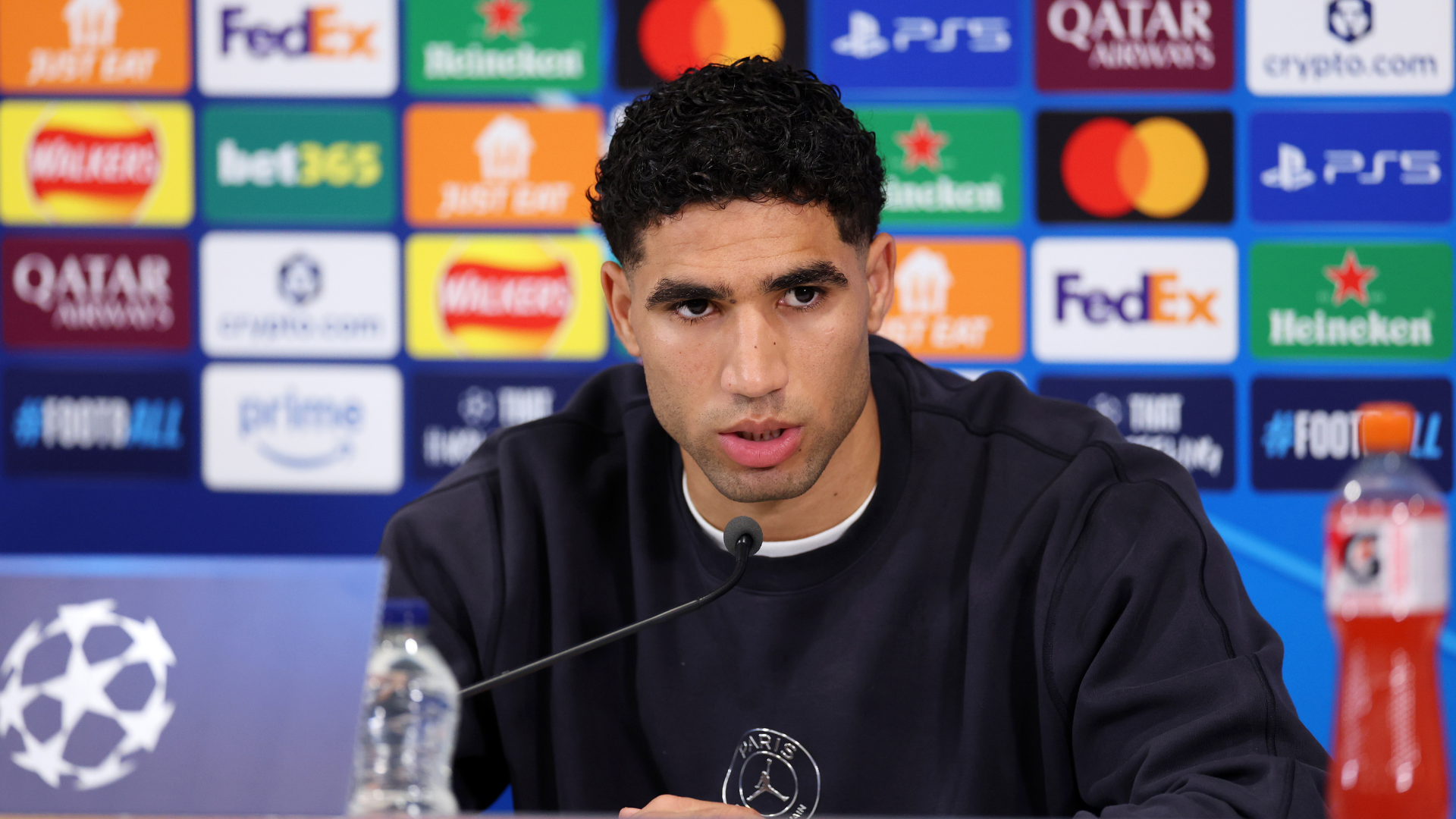 Hakimi plays down favourites tag ahead of Liverpool showdown