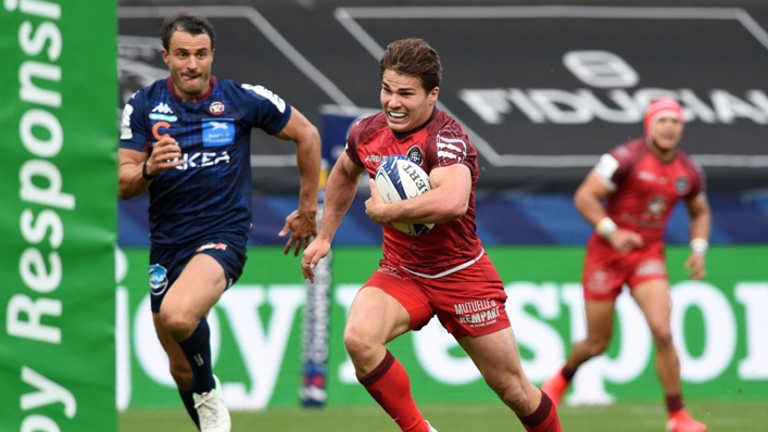 Antoine Dupont scored a decisive try as Stade Toulouse beat Bordeaux-Begles