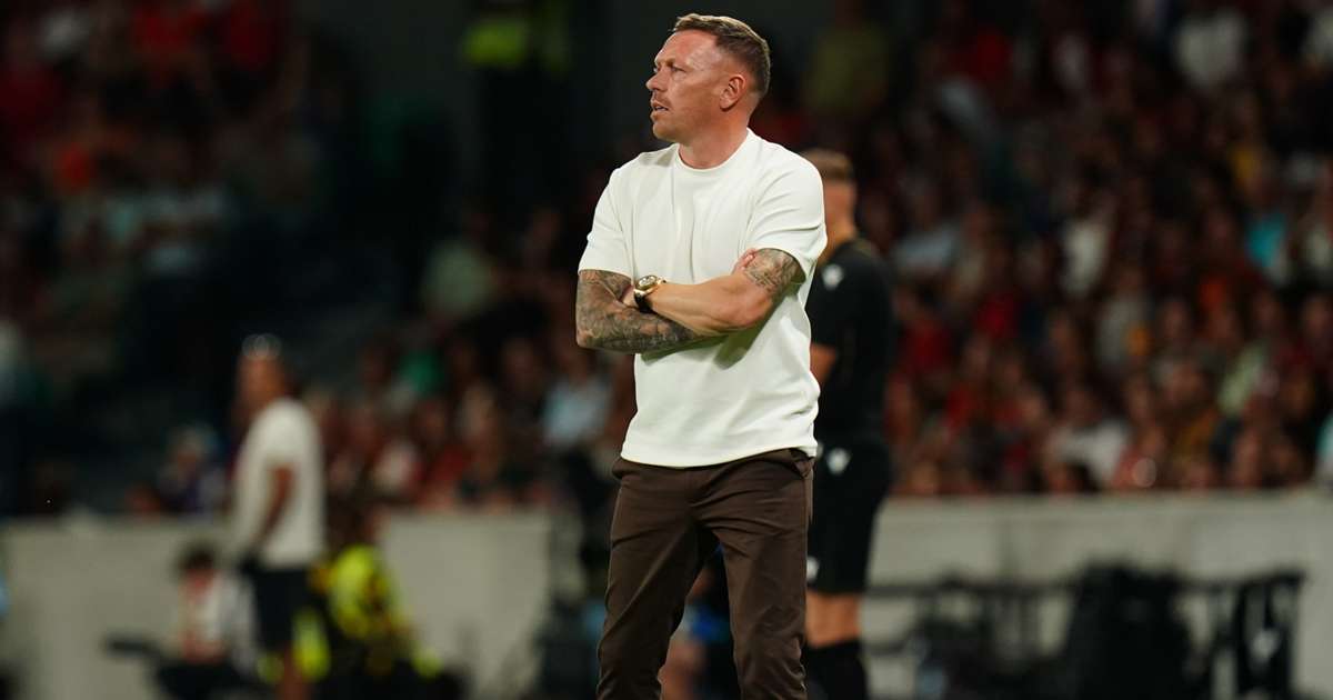 Wales head coach Craig Bellamy during the Nations League match against Portugal