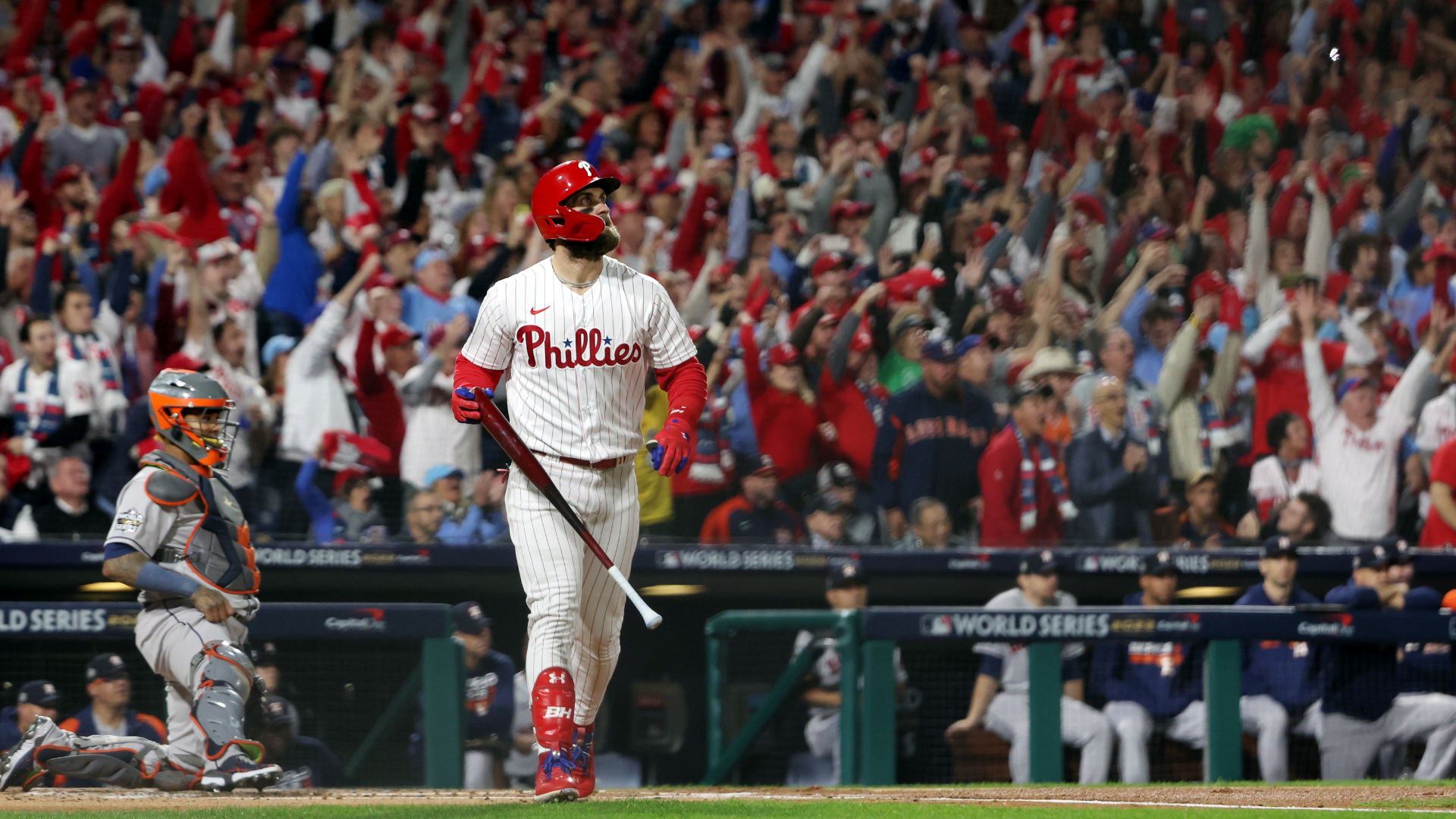 Phillies mencetak lima home run untuk memimpin Seri Dunia melawan Astros