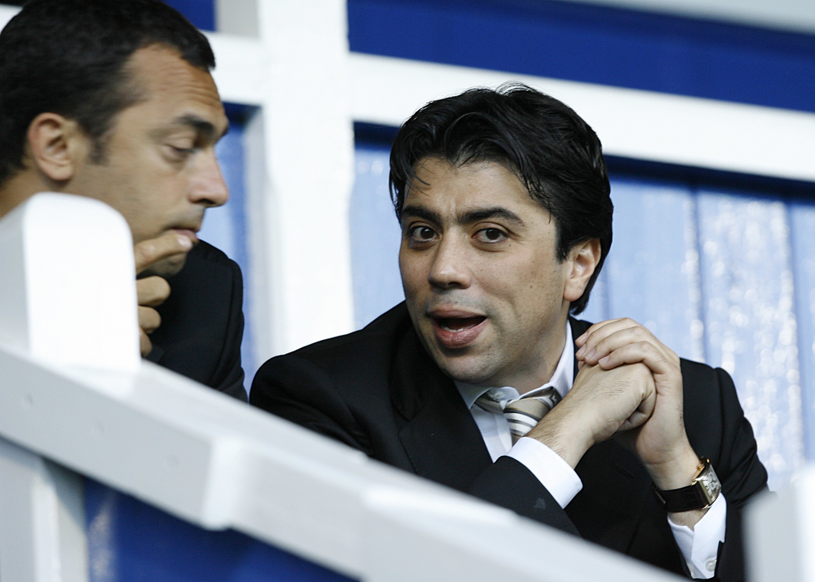 Kia Joorabchian (right) has not renewed Kevin Stott's contract