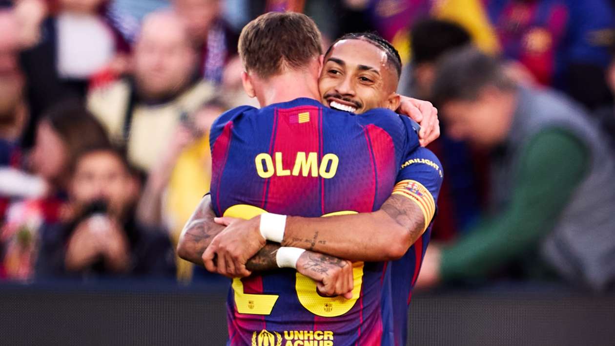 Flick thrilled to have Raphinha back as Barcelona go top of LaLiga