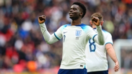 Bukayo Saka starred in England's win over Ukraine