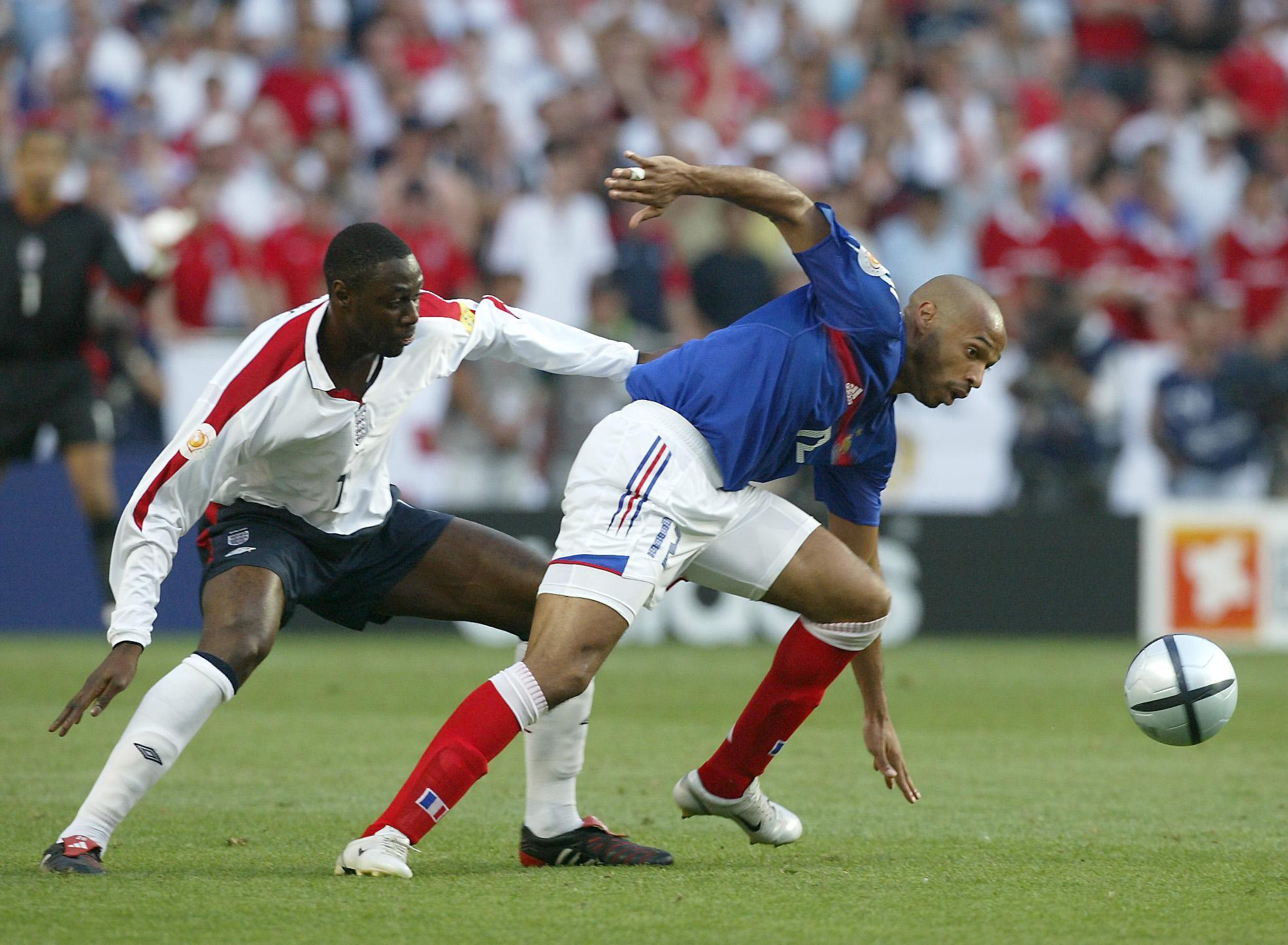 Henry in action for France (Nick Potts/PA)