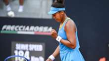 Osaka stages comeback to book last 16 place in Rome