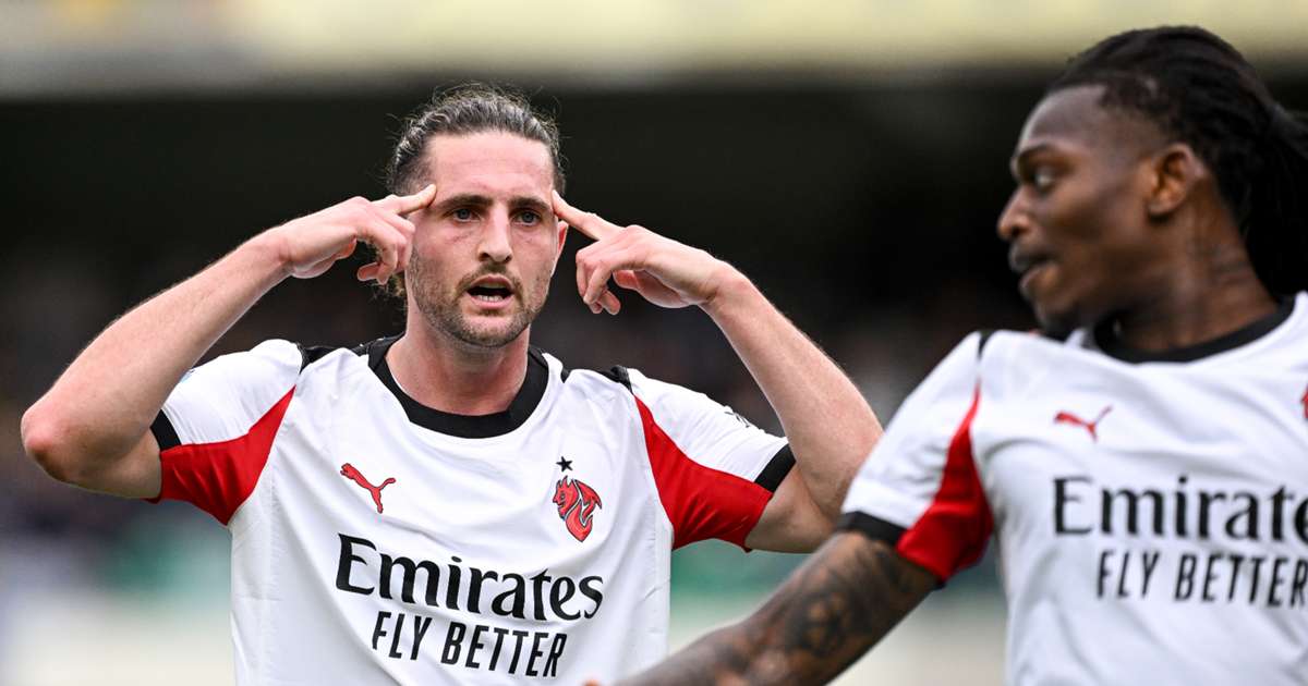 Hellas Verona 0-1 AC Milan: Rabiot sends Allegri's side back to second