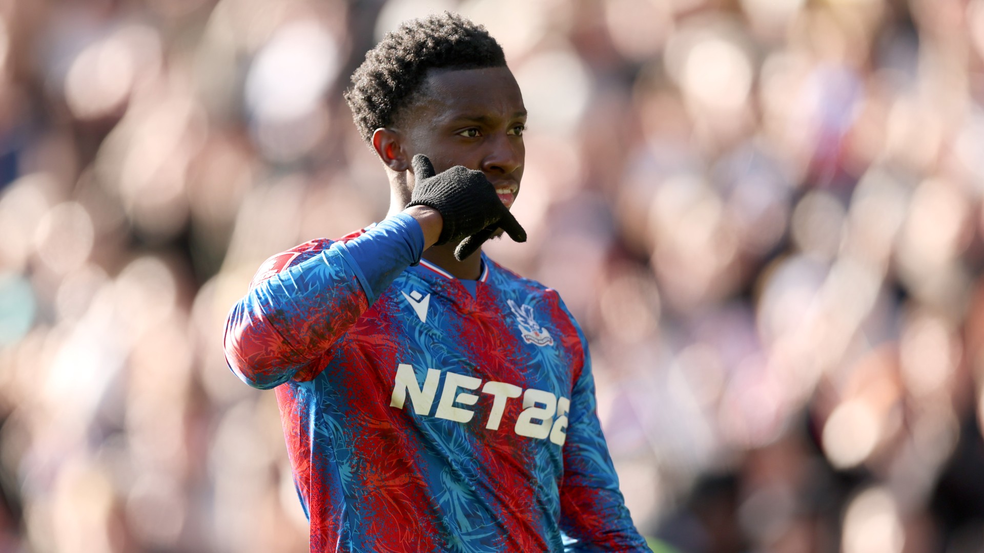 Nketiah ready to step in for Mateta, but maintains concern for team-mate's welfare