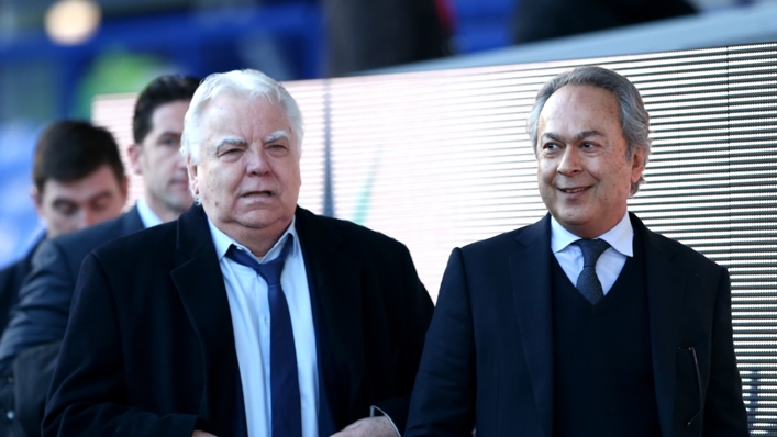 Bill Kenwright (L) and Farhad Moshiri (R) have come under criticism for their roles at Everton