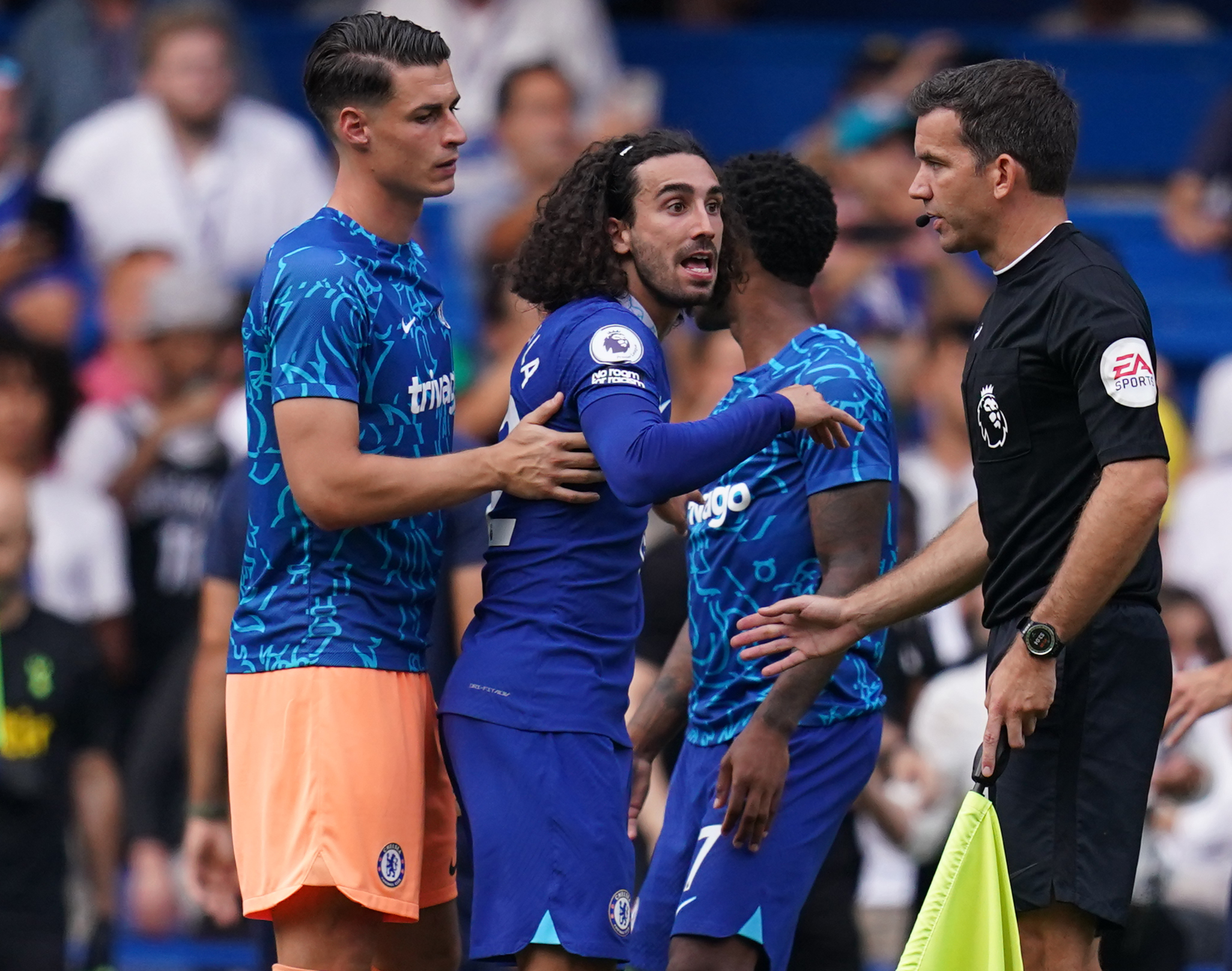 Chelsea and Tottenham VAR audio released as Howard Webb explains Cristian  Romero decision 