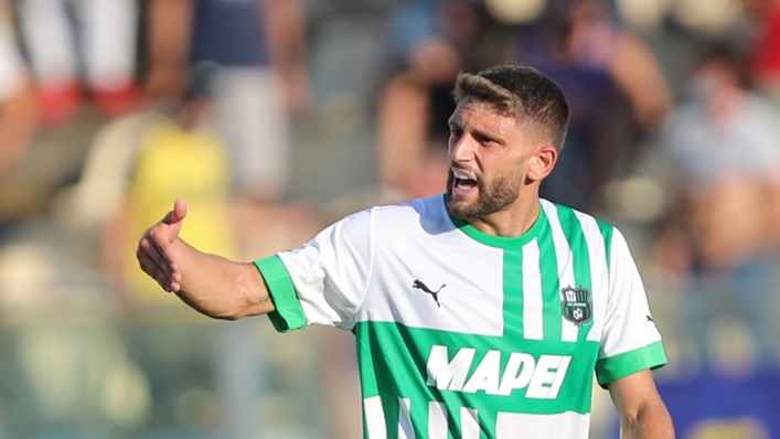 Domenico Berardi says he is sorry for his actions following Monday's Coppa Italia exit