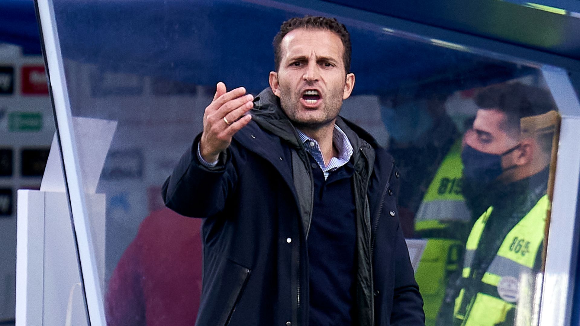 Ruben Baraja during his time as Real Zaragoza coach