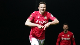 Wales-qualified Wrexham striker Paul Mullin was the top scorer in this season’s FA Cup (Martin Rickett/PA)