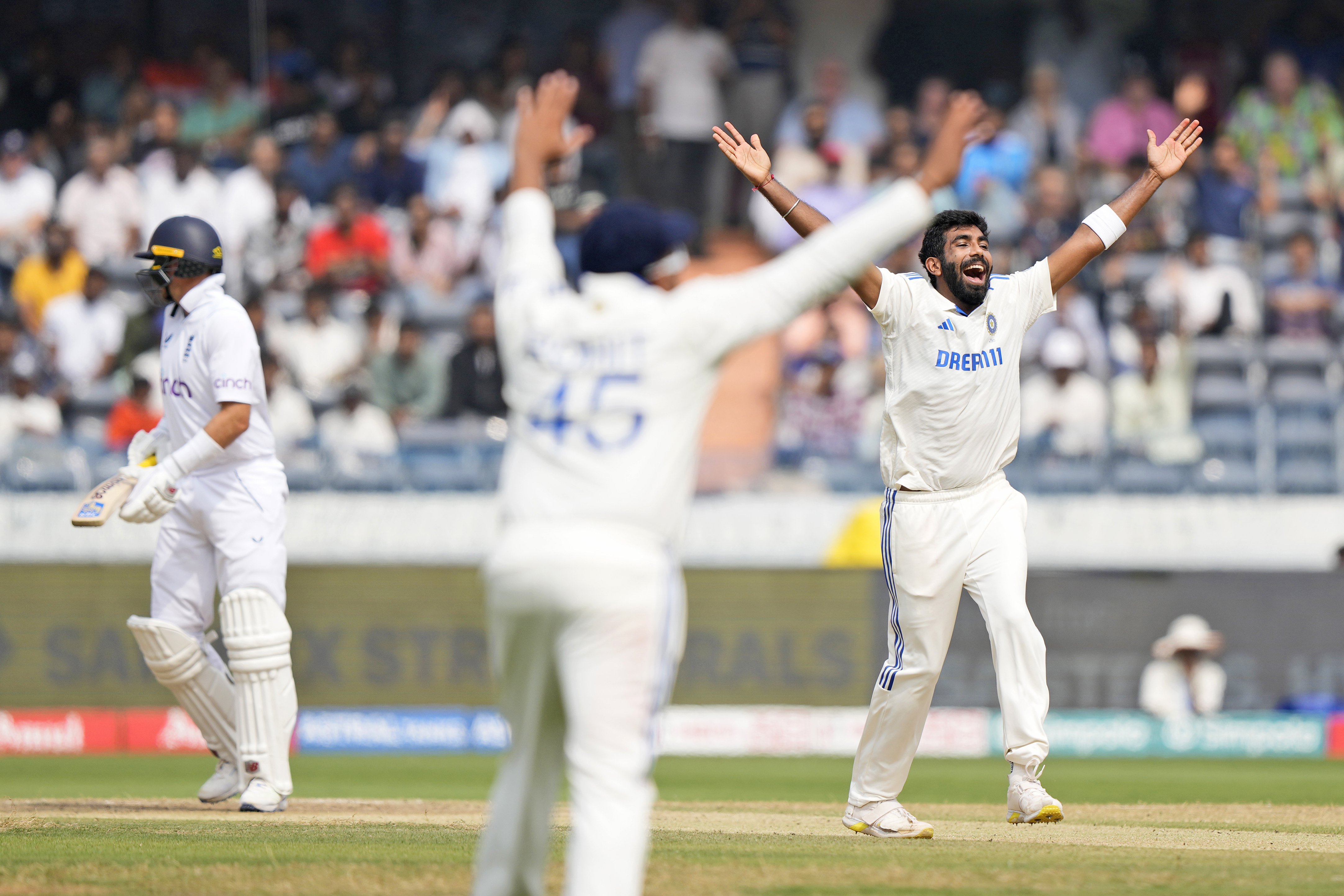 Jasprit Bumrah appeals