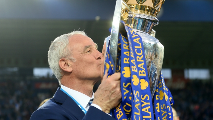 Claudio Ranieri guided Leicester to a famous Premier League title win in 2016