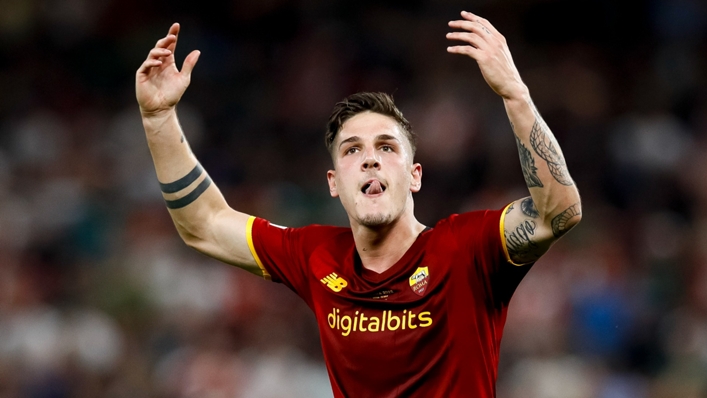 Roma forward Nicolo Zaniolo