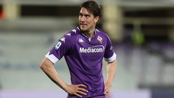 Newcastle and Tottenham will go head-to-head to sign Fiorentina striker Dusan Vlahovic
