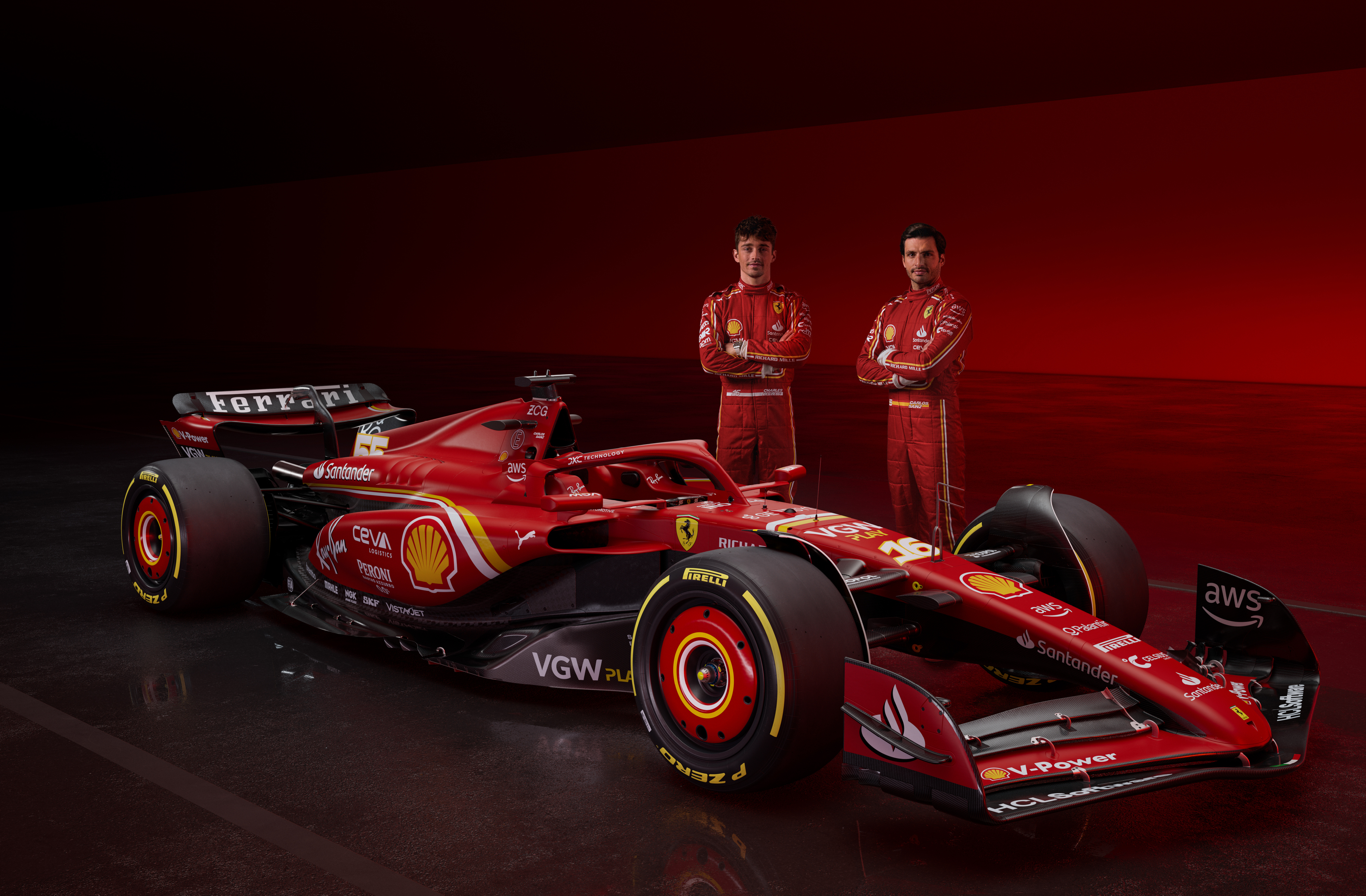 Ferrari have unveiled their 2024 challenger