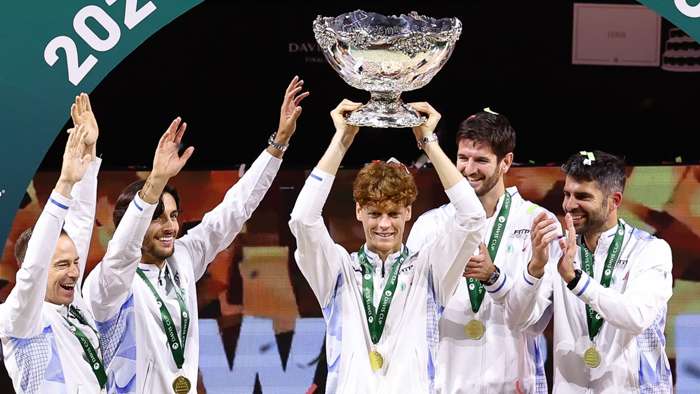 Sinner: Italy handled the pressure to retain Davis Cup