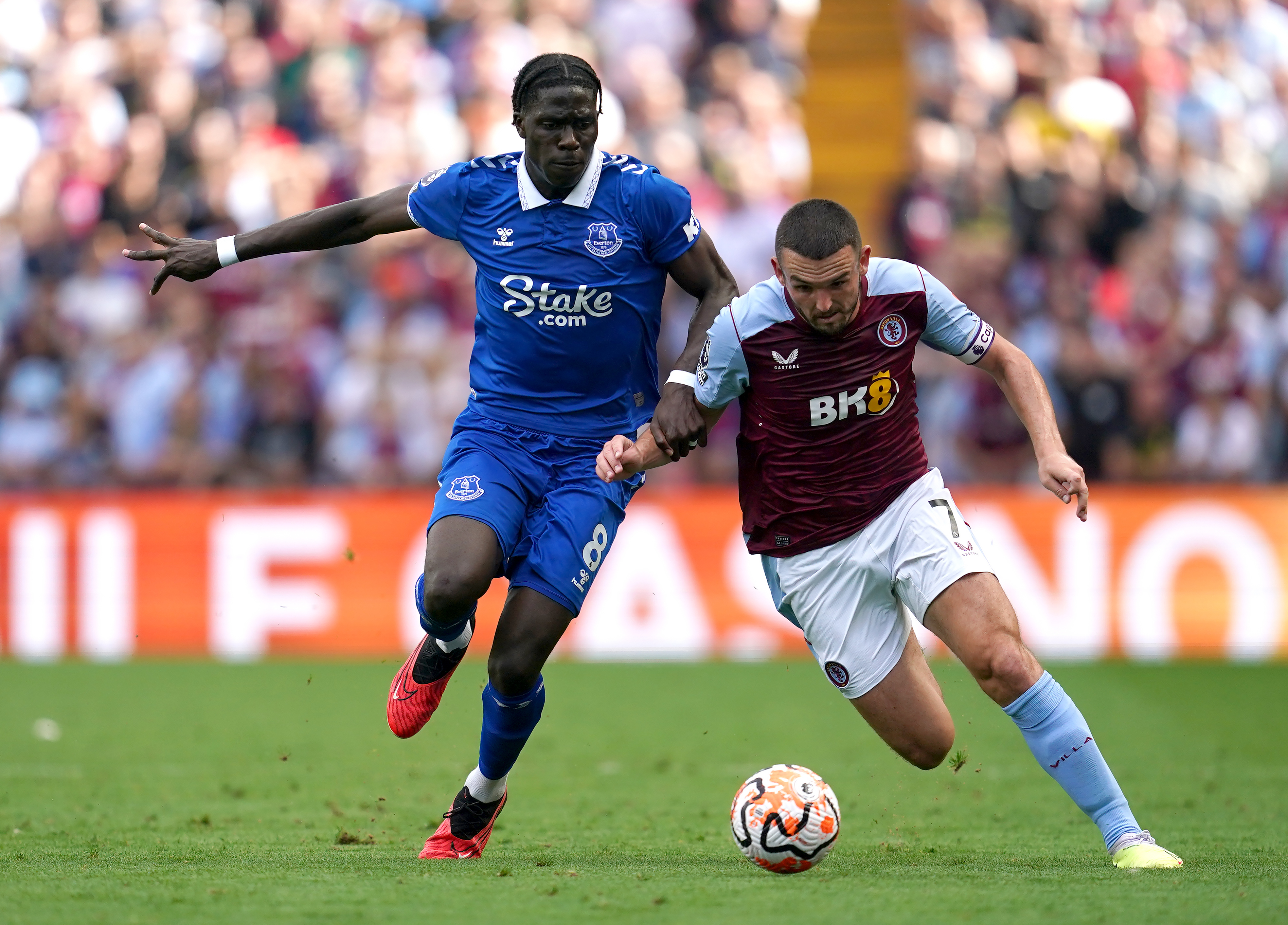 Everton condemn ‘vile’ racist abuse aimed at midfielder Amadou Onana