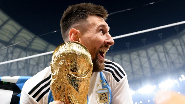 Lionel Messi finally won the World Cup with Argentina