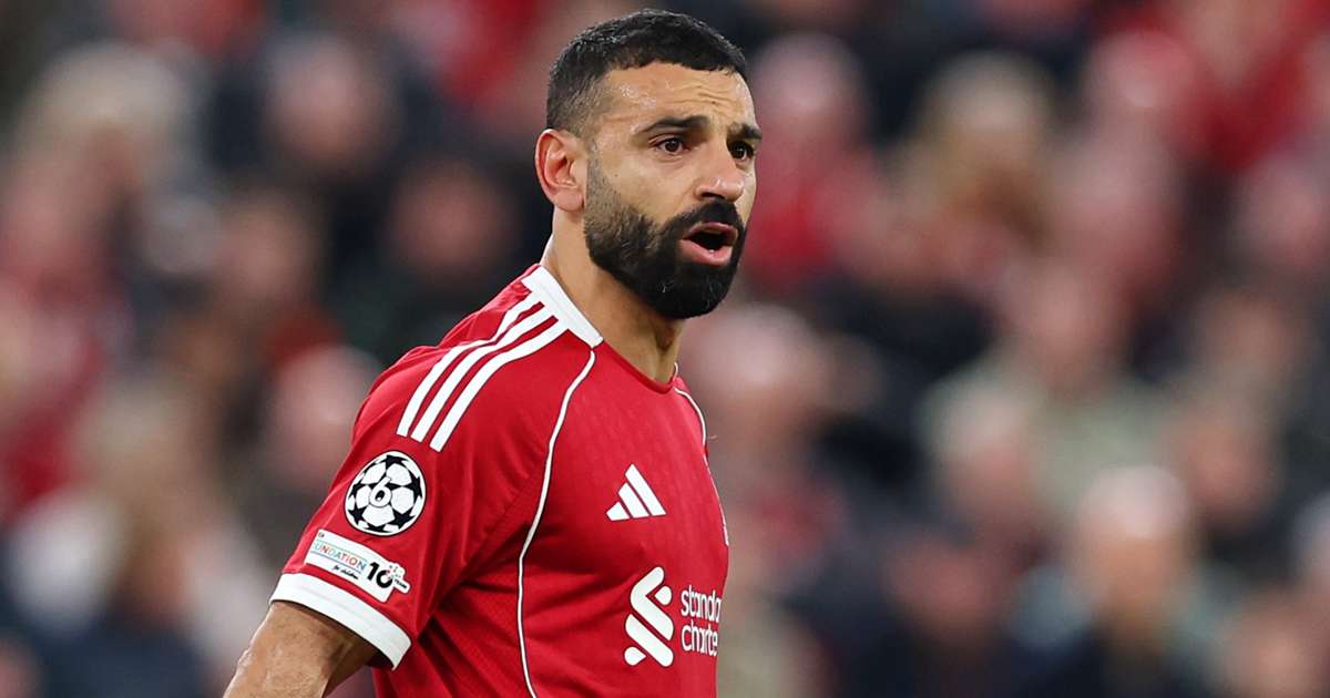 Mohamed Salah in action for Liverpool