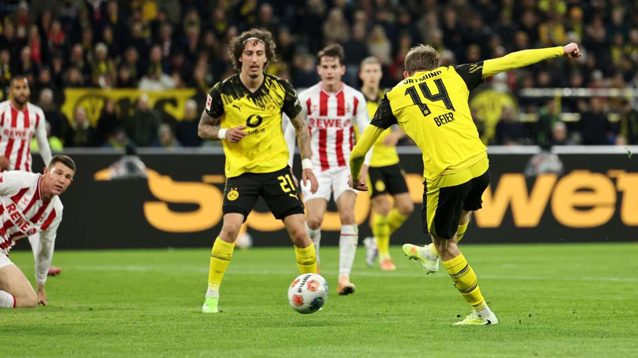Borussia Dortmund 1-0 Koln: Beier's stoppage-time strike breaks visitors' hearts
