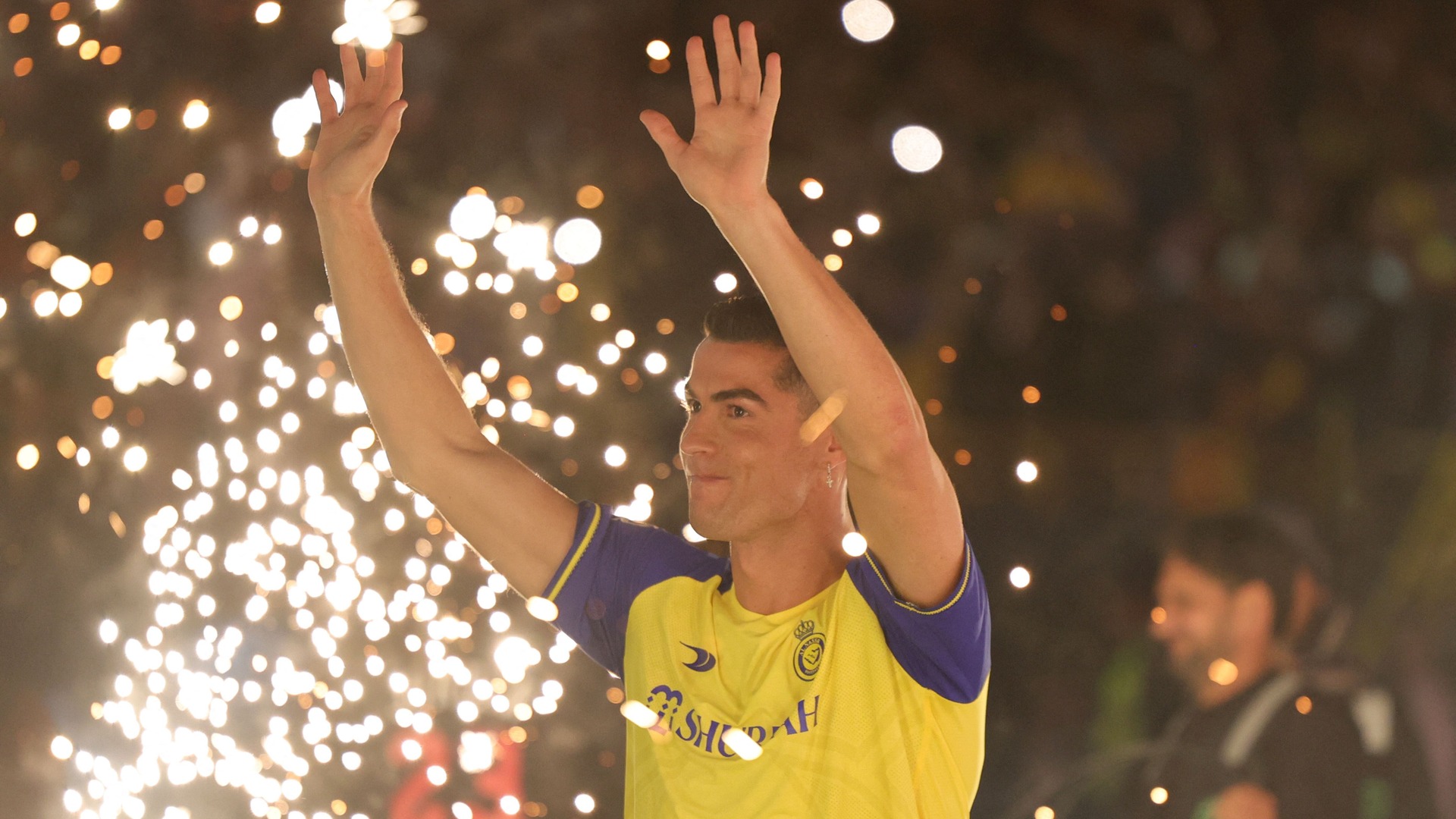 Cristiano Ronaldo had a glitzy presentation in early January