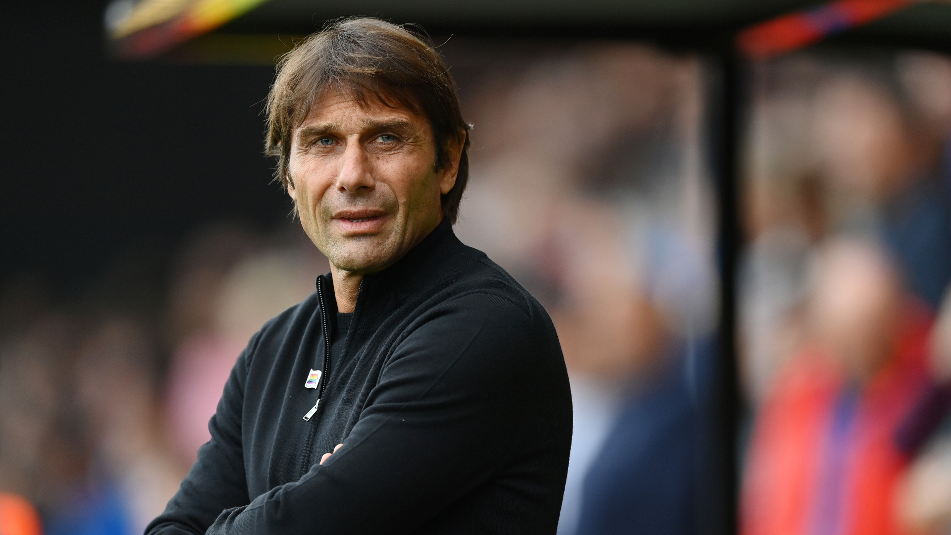 Antonio Conte watches on as Tottenham beat Bournemouth in the Premier League
