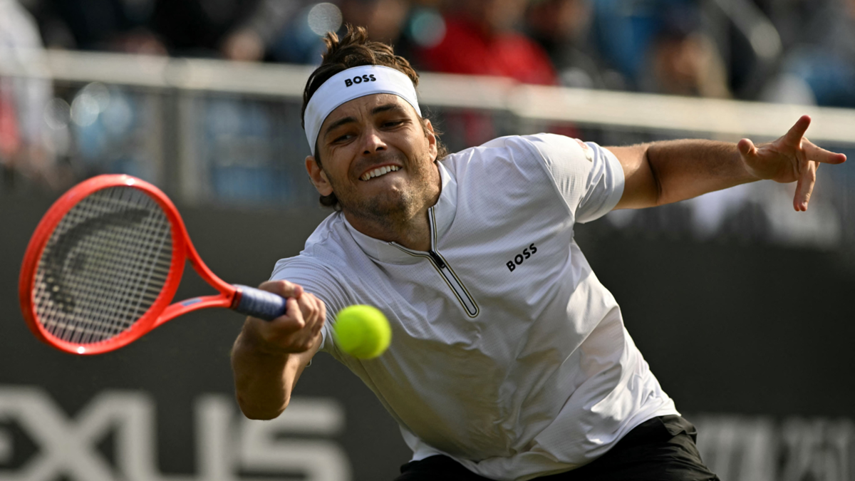 Fritz forced to play 'crazy tennis' to reach Eastbourne semi-finals