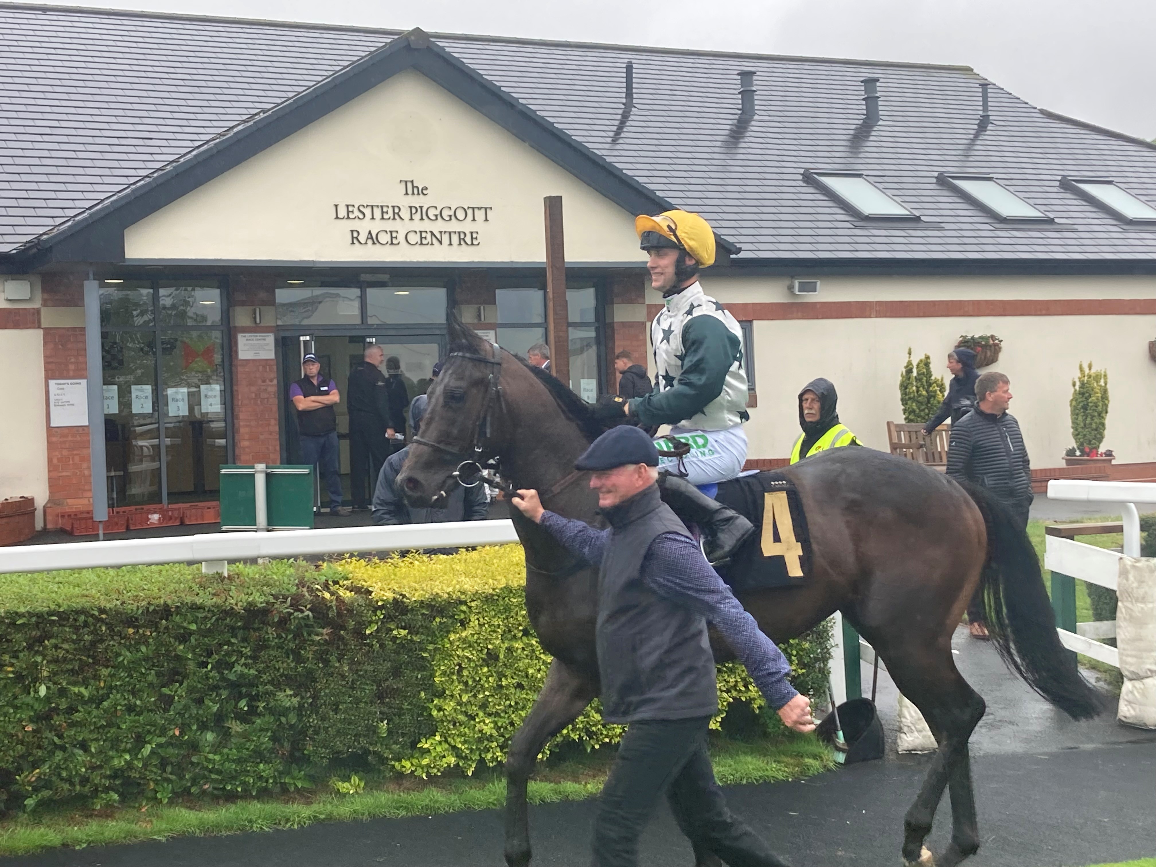 Due For Luck made a winning debut in the opening race at Carlisle
