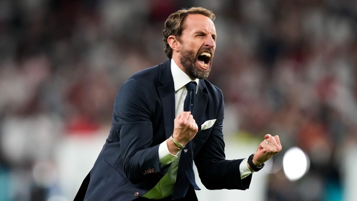 England manager Gareth Southgate reached five years in the role today