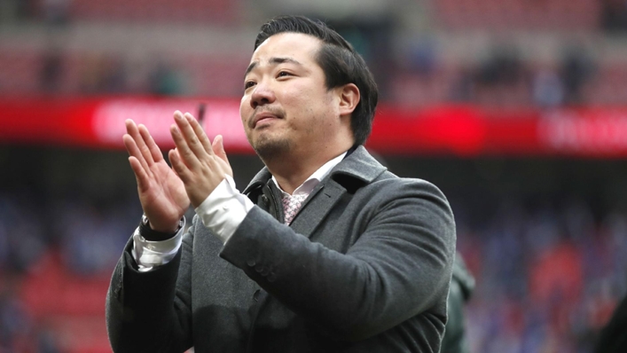 Club chairman Aiyawatt Srivaddhanaprabha has promised relegated Leicester will soon be back in the Premier League (Matthew Childs/PA)