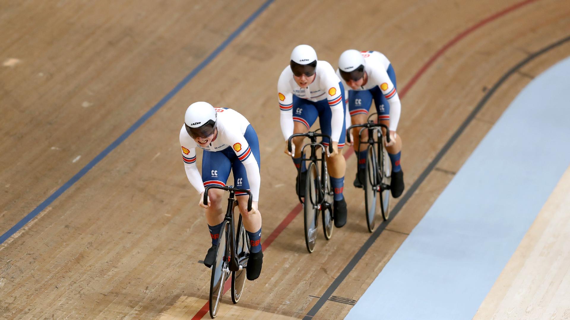 Great Britain took a significant silver in the women’s team sprint at the UCI Cycling World Championships (Will Matthews/PA)