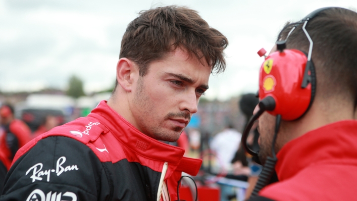 Charles Leclerc said he feels worse about his own mistakes than those of Ferrari