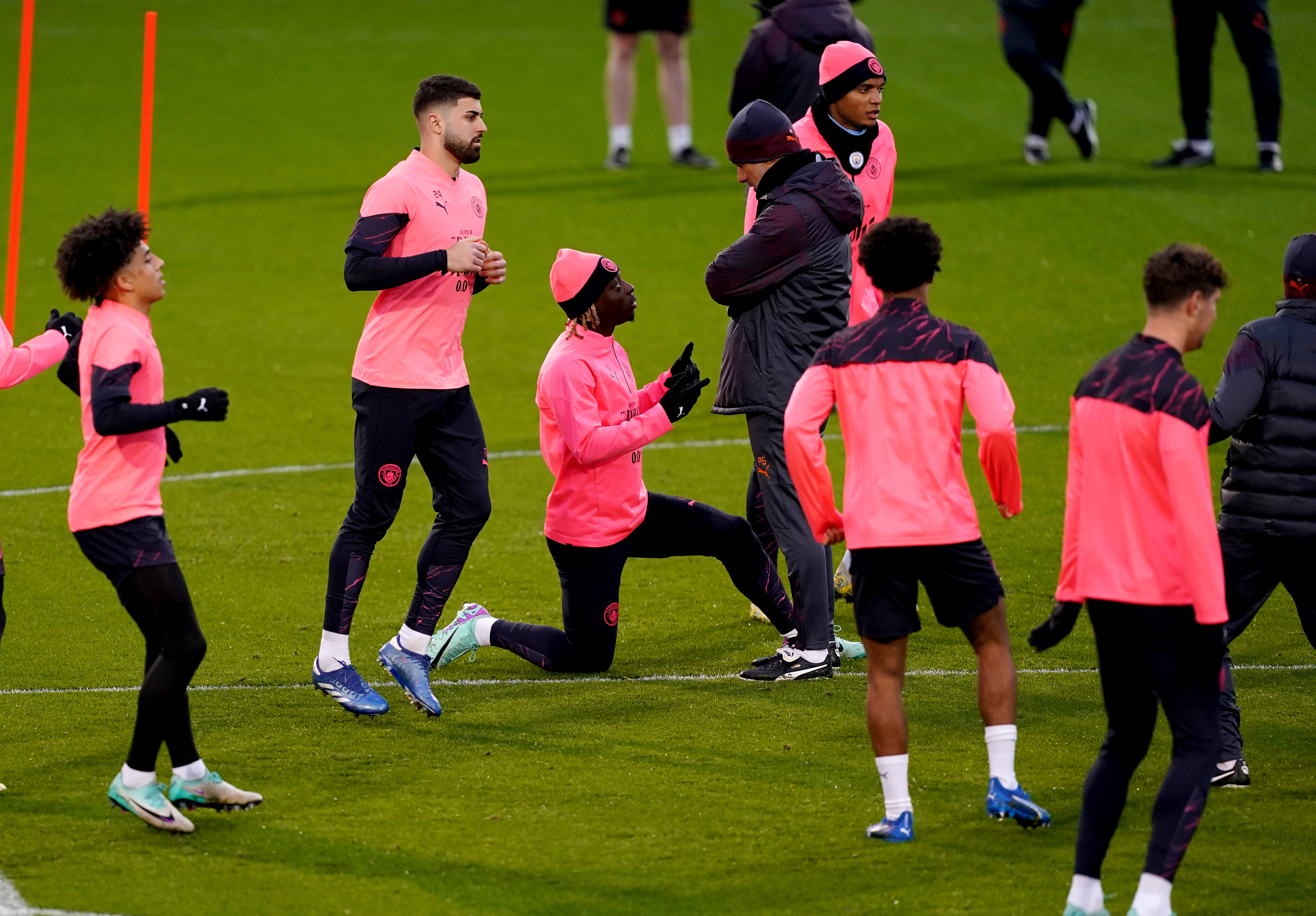 Manchester City training