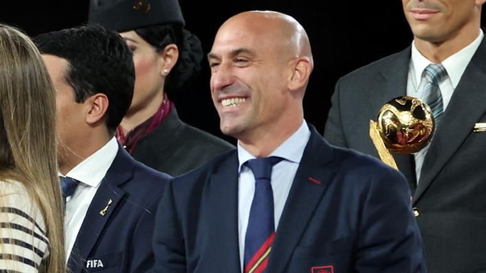 Spanish FA president Luis Rubiales has refused to resign from his post (Isabel Infantes/PA)