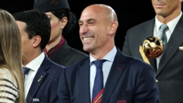 Spanish FA president Luis Rubiales has refused to resign from his post (Isabel Infantes/PA)