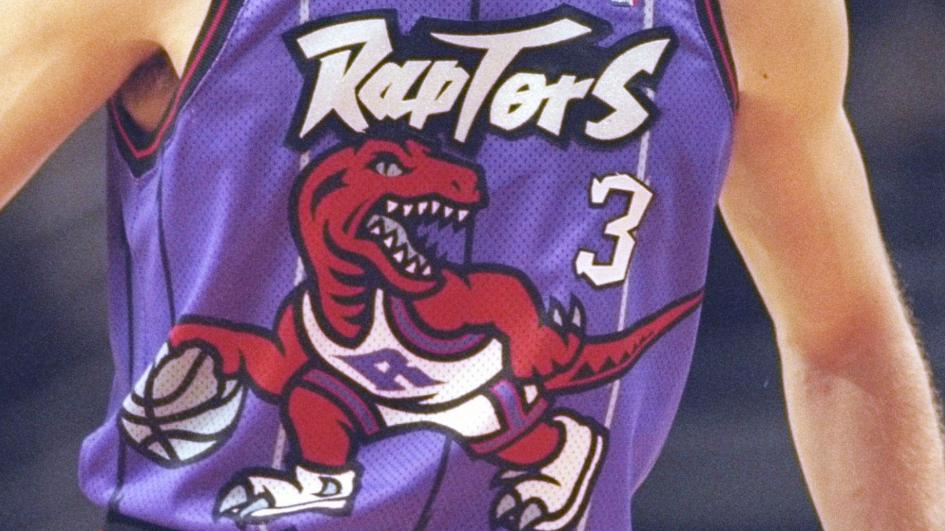 Raptors bringing back classic dinosaur jerseys