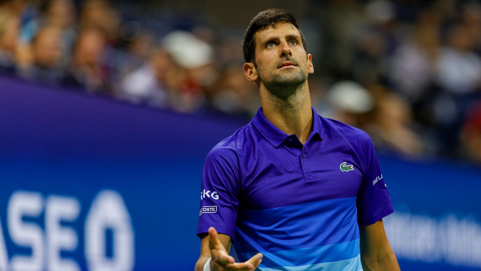 World number one Novak Djokovic