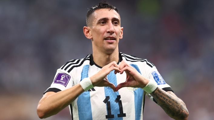 Angel di Maria played a starring role in Argentina's World Cup triumph