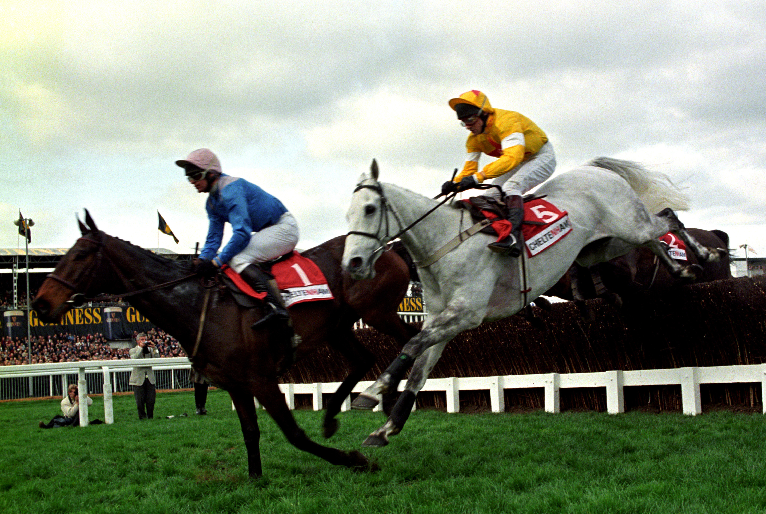 One Man with Ask Tom before he stamped his authority on the 1998 Champion Chase